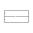 1000 Verzendlabels 2 labels per vel 175x45mm
