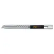 6 Cutters INOX "OLFA SILVER" 9MM"