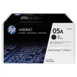 2 HP 05A CE505D zwarte toners
