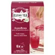 Doos met 6 grote biologische AquaRosa infusiezakjes van Kusmi Tea