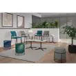 2 stoelen Synergy molgrijs gemonteerd