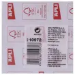 Kubusblok 400 vellen 75x75 mm pastel assorti kleuren