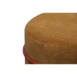 Stapelbare poef - geel