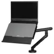 Laptopsteun voor schermarm