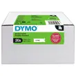 20 lintjes voor D1 labelprinter - 12 mm - Zwarte afdruk op witte achtergrond - DYMO