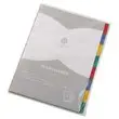 Set flexibele tussenbladen A4 8 tabbladen - FIDUCIAL 
