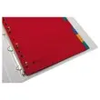 Set flexibele tussenbladen A4 8 tabbladen - FIDUCIAL 