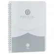 Notitieboek met spiraal 100 pagina's sey&egrave;s van 70g/m&sup2; - FIDUCIAL 