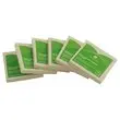 006 Blokken herpositioneerbare gerecycleerde memoblaadjes FIDUCIAL OFFICE SOLUTIONS - 7,6 x 7,6 cm 