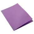 100 Inlegmappen - 22x31 cm - 80g - Paars - FIDUCIAL