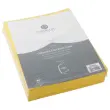 100 Gekleurde kartonnen mappen - Geel - FIDUCIAL