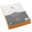 100  Gekleurde kartonnen mappen - Oranje - Fiducial 