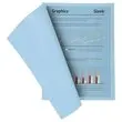 100 A4+-mappen - lichtblauw - 220g - FIDUCIAL OFFICE SOLUTIONS
