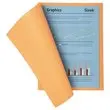 100  Pastelkleurige mappen FIDUCIAL 24x32 cm - 220 g 