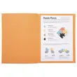 100  Pastelkleurige mappen FIDUCIAL 24x32 cm - 220 g 