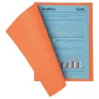 100 Pastelkleurige mappen FIDUCIAL 24x32 cm - 220 g