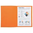 100 Pastelkleurige mappen FIDUCIAL 24x32 cm - 220 g