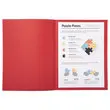 100 Mappen A4+ - 220g - 24x32 cm - Rood - FIDUCIAL