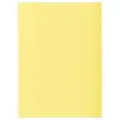 250  Inlegmappen  - 22x31 cm- 60g - pastelgeel -FIDUCIAL 