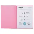 250 Pastelroze inlegmappen - 22 x 31 cm - FIDUCIAL OFFICE SOLUTIONS