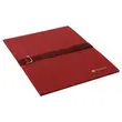 Map met riem en metalen gesp - Bordeaux - FIDUCIAL