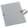 Map met riem en metalen gesp - Grijs - FIDUCIAL