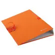 Map met riem en metalen gesp - Oranje - FIDUCIAL