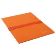 Map met riem en metalen gesp - Oranje - FIDUCIAL