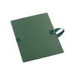 Map met riem en metalen gesp - Donkergroen - FIDUCIAL