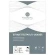 100 Vellen etiketten rechte hoeken FIDUCIAL 105X42 mm - 1400 etik / doos