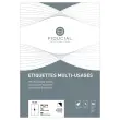100 Vellen van 4 witte etiketten - Rechte hoeken - 105x70 mm - FIDUCIAL OFFICE SOLUTIONS