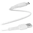 Versterkte USB-C-kabel - 1m - Wit - T'NB