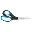 Soft Grip schaar voor linkshandigen - 20 cm - Blauw gespikkeld - FISKARS