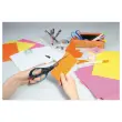 Soft Grip schaar voor linkshandigen - 20 cm - Blauw gespikkeld - FISKARS