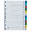 Set tussenbladen - 12 tabbladen - FIDUCIAL