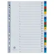 Set alfabetische tussenbladen FIDUCIAL polypropyleen kleur A4