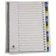 Set alfabetische tussenbladen formaat A4 maxi - FIDUCIAL