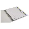Set alfabetische tussenbladen formaat A4 maxi - FIDUCIAL