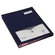 Handtekenmap FIDUCIAL - 24 vakken blauw