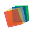 100  Polypropyleen hoekmappen 11/100e Assorti - Fiducial 