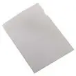 100  Polypropyleen hoekmappen 11/100e Kleurloos - Fiducial 
