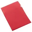 100 Polypropyleen hoekmappen 11/100e Rood - Fiducial