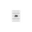 448 multifunctionele etiketten AVERY 48,5x18,5 mm, wit