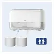 Dubbele dispenser voor toiletpapier Mid-Size zonder kern - TORK