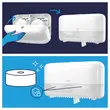 Dubbele dispenser voor toiletpapier Mid-Size zonder kern - TORK