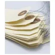 1000 Amerikaanse labels met oogje + ijzerdraad 80 x 38 mm
