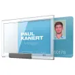 10  Porte-kaarten PUSHBOX mono 54 x 87 mm 
