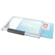 10  Porte-kaarten PUSHBOX mono 54 x 87 mm 