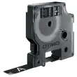 Tape D1 Duurzaam Wit/ Zwart  12 mm x 3M 