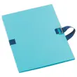 Dossiermap met gesp en klep onderaan FIDUCIAL-max. breedte 13 cm